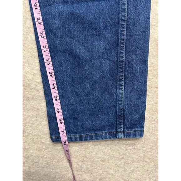 Wrangler 13MWZPW Cowboy Cut Medium Wash Denim Jeans 33 X 34 - Picture 7 of 8